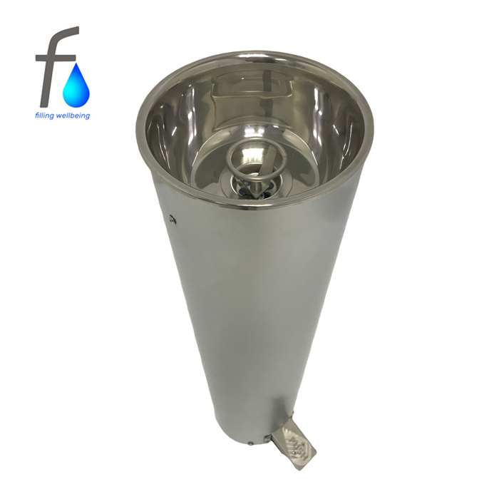 FONTECO DF12-1LPR Педальный цилиндрический питьевой фонтан