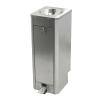 FONTECO DF26-1LPr Питьевой фонтан шестигранный с педалью