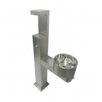 FONTECO DF11-2L4BFBR Питьевой фонтан с ботлфиллером и чашей с фильтрацией