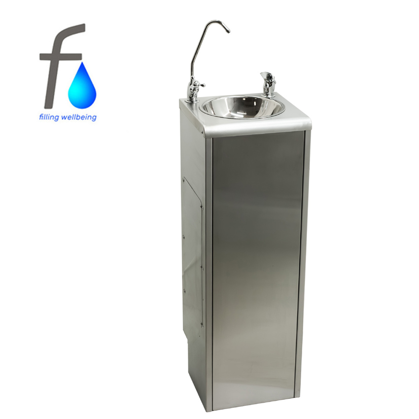 Питьевой фонтан Fonteco DF15-1LDfG3 с дополнительным краном-гусаком